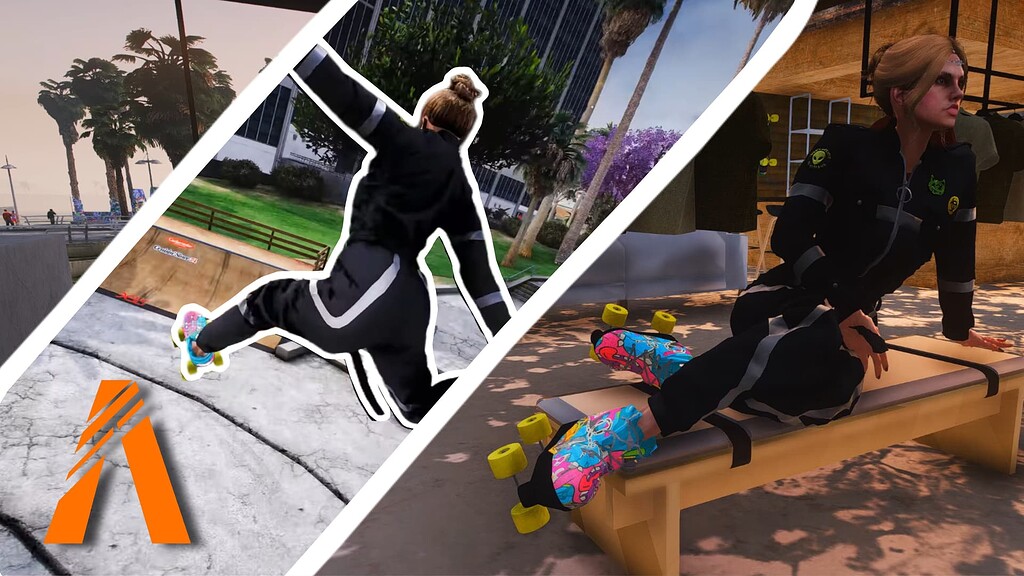 Rollerblades Script! 🛼 [STANDALONE] - FiveM Releases - Cfx.re Community