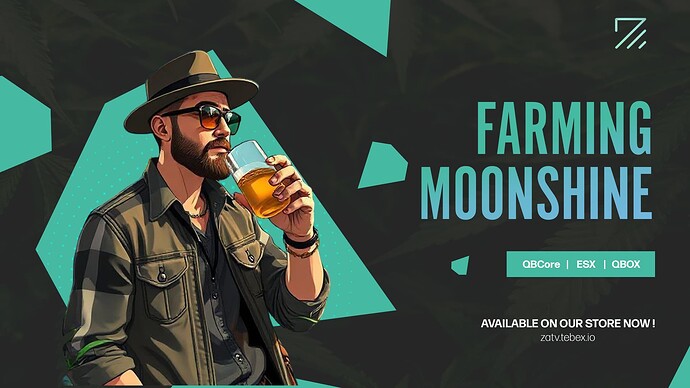 [ZaT-SCRIPTS][QBCore/ESX] FIVEM FARMING AND MOONSHINE Thumbnail