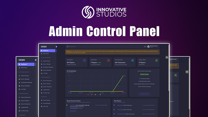 [PAID] [QBCore/QBOX/ESX/Standalone] Web Admin Panel Thumbnail