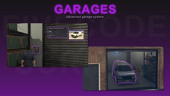 FiveM UWU Cat Cafe Job - Garage - Advanced garage system