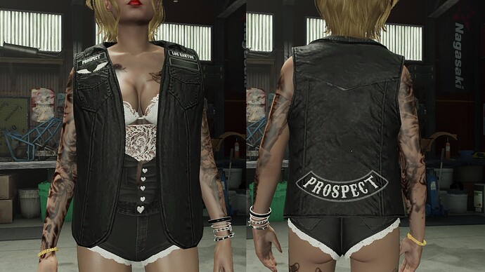 [PAID] AOD - Angels Of Death M.C vest [Female/Male] thumbnail 4