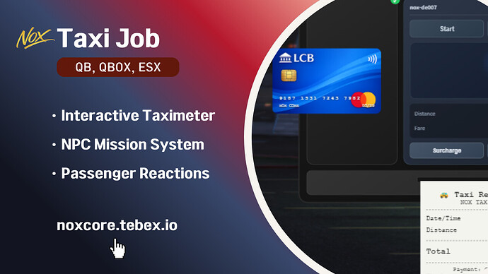 [FREE] Advanced Taxi Job