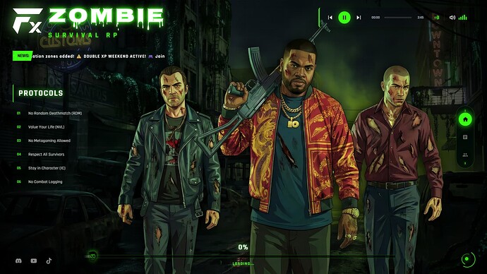 [PAID] [STANDALONE] [ESCROW] Fx Zombie Loading Screen | Modern ...