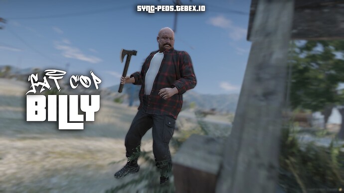 [PED] Billy "The Fat Cop" Hill [Custom Ped] [Paid] thumbnail 10