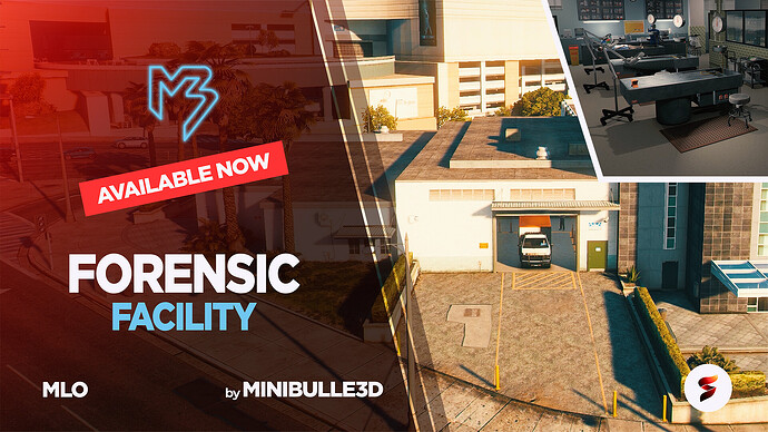 [PAID] Forensic Facility - Morgue - MLO for FiveM Thumbnail