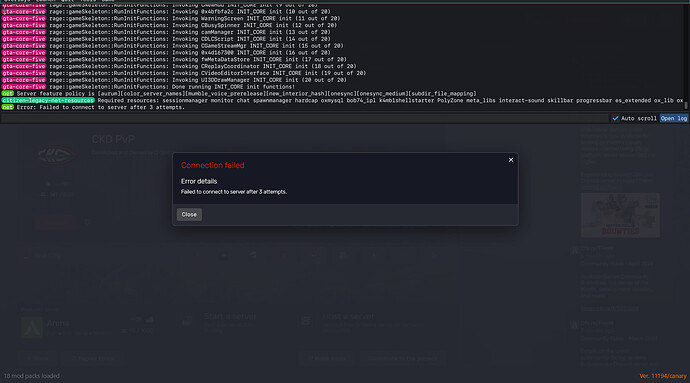 attempt - FiveM Client Support - Cfx Forum