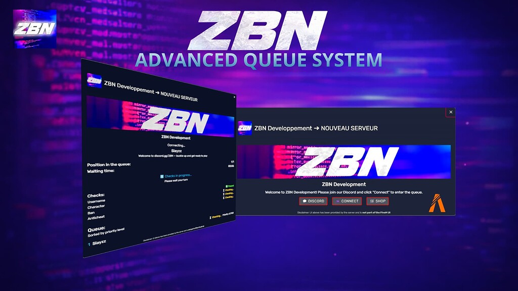 🔌 ZBN Advanced System – FiveM Connection Script - FiveM Releases - Cfx ...