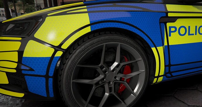 [ESCROWED] Kuruma Multi Use Marked / unmarked all in one Police Car - NON ELS  thumbnail 6