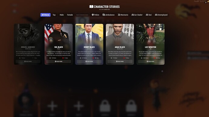 Advanced Multicharacter V2 Full Control Cinematic MetaData - uniqers-multicharacter-v2 #esx #qbcore #qbox #multicharacter thumbnail 60
