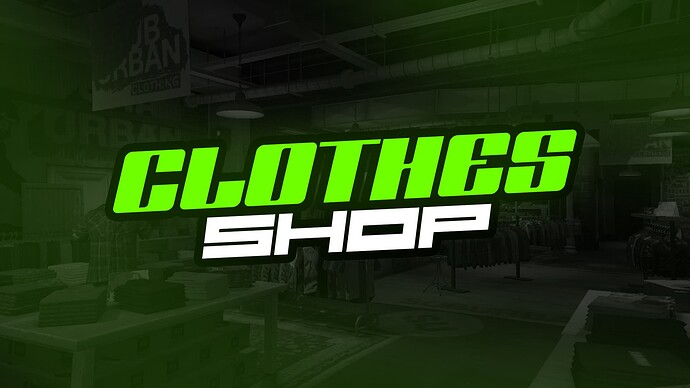 [PAID] [ESX/QBCORE/STANDALONE] - ClothesShop Thumbnail