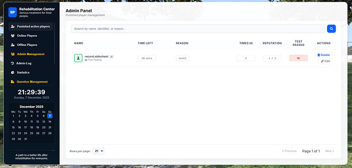 Punishment System | Rehabilitation Center thumbnail 2