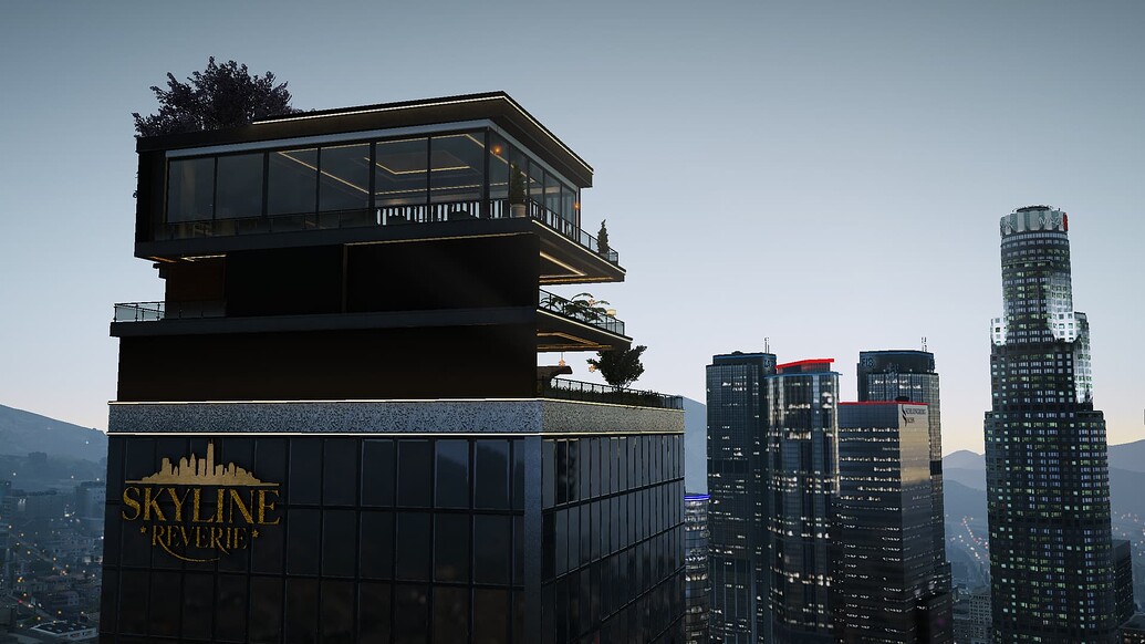 [BUSINESS][MLO]Skyline Reverie MLO Rooftop Lounge Bar with Script ...