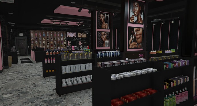 Realistic Beauty Salon/Supply Store MLO thumbnail 17