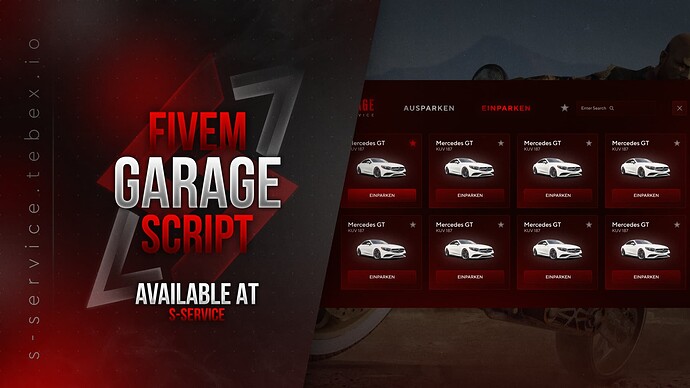 [PAID] [ESX] Advanced Garage + Impound Thumbnail