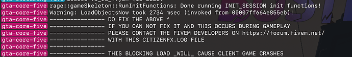Fivem Error - FiveM Client Support - Cfx Forum