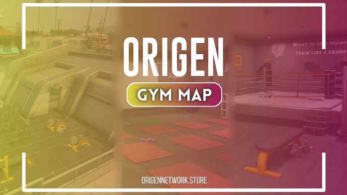 ORIGEN GYM - [FiveM MLO - GTA V Interior] Thumbnail