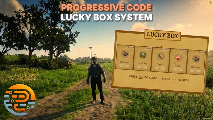 RedM Lucky Box System Image Preview