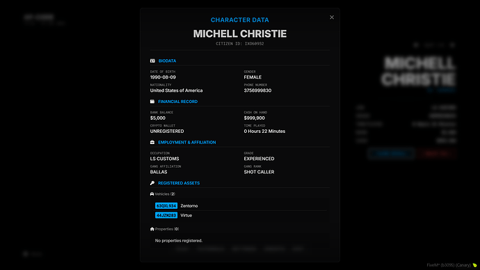 [QB/QBOX] AP MULTICHARACTER | Modern Character Selection thumbnail 2