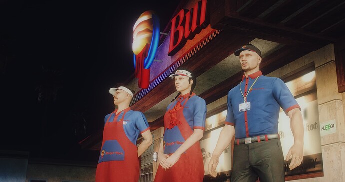 Burger Shot, Pizza This, Snr. Buns, Bean Machine, UwUCat Cafe Clothes [45%Off] thumbnail 3