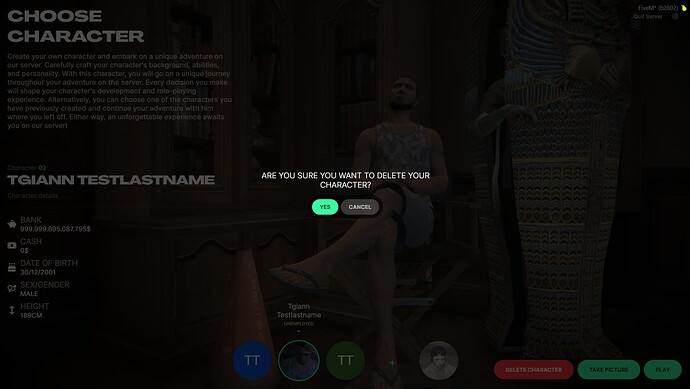 TGIANN Multicharacter + Spawnselector thumbnail 3