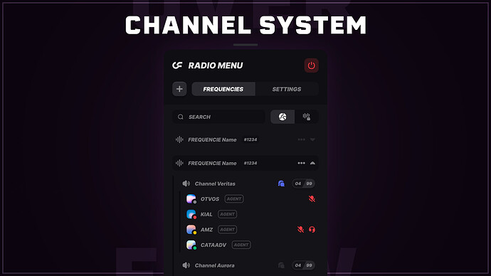 Overflow Radio - Channel System
