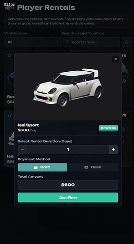 Vehicle Rental System [Qbox, QBcore, ESX] 2