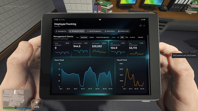 NX | Reimagining Bossmenus & Payroll – Most Advanced Employee Management script in FiveM – nx_employeemanagement thumbnail 3
