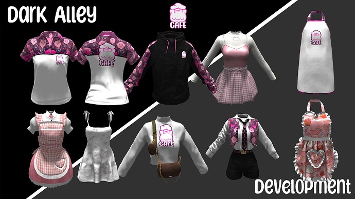 UWU Cafe Clothing -- Male & Female thumbnail 2