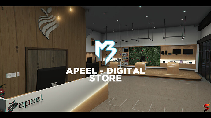[PAID] Apeel - Digital Store - MLO & Mapping For FiveM Thumbnail