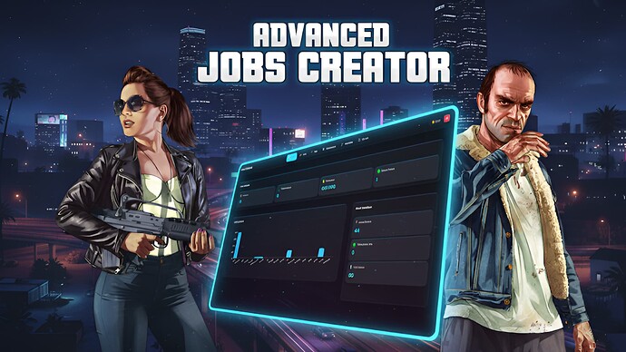 [PAID] Advanced Jobs Creator - Complete Job Management System | [ESX, QB-CORE, QBOX] Thumbnail