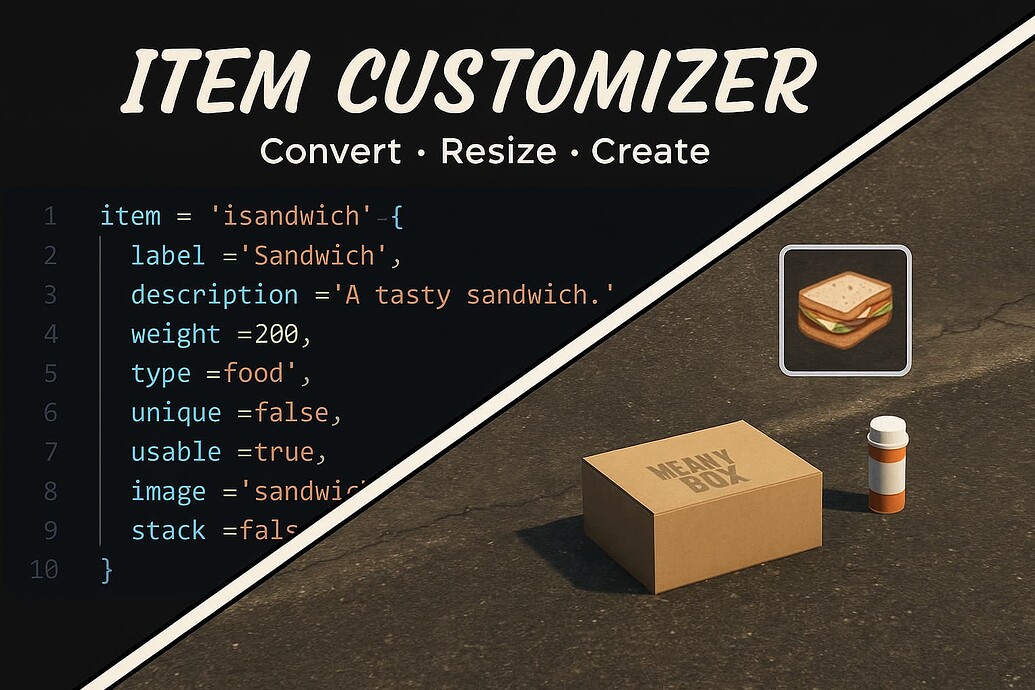 Item Lua Converter - Multi-Format Tool with Item Builder & Image ...