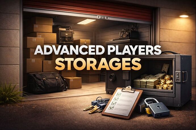 [ESX/QB] Advanced Players Storages