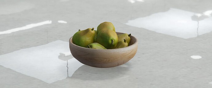 ▪ Pear bowl