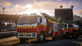 Standby at Roxwood race track