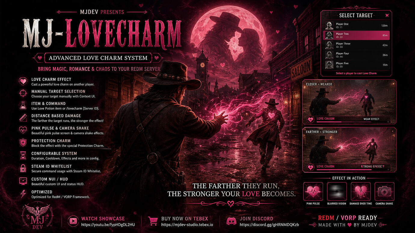 MJ-Lovecharm - RedM Releases - Cfx Forum