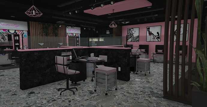 Realistic Beauty Salon/Supply Store MLO thumbnail 4