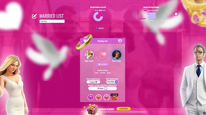 [PAID] [ESX/OLDESX/QBCore/QBUS] Advanced Marriage and Engaged Script - uniqers-marriage #esx #qbcore thumbnail 10