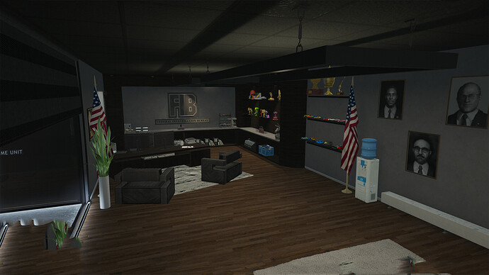  GTA 5 | FiveM Maps | FIB Police Department | MLO Interior thumbnail 15