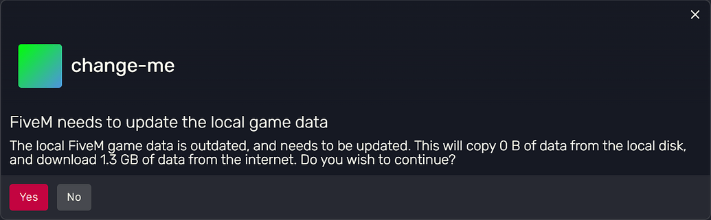 Crashes when joining new artifact version server - FiveM Client Support ...