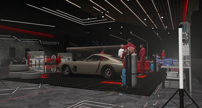 [MLO] Luxury Dealership & Mechanic Workshop & Media Center - Los Santos International Airport - vStudios thumbnail 7