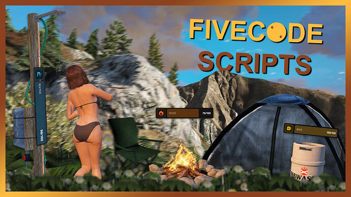 FiveM Camping Script 2.0 - The most popular camping script in the FiveM scene, trusted by server owners worldwide.
