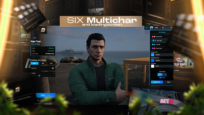 SIX Multicharacter & Loadingscreen Thumbnail