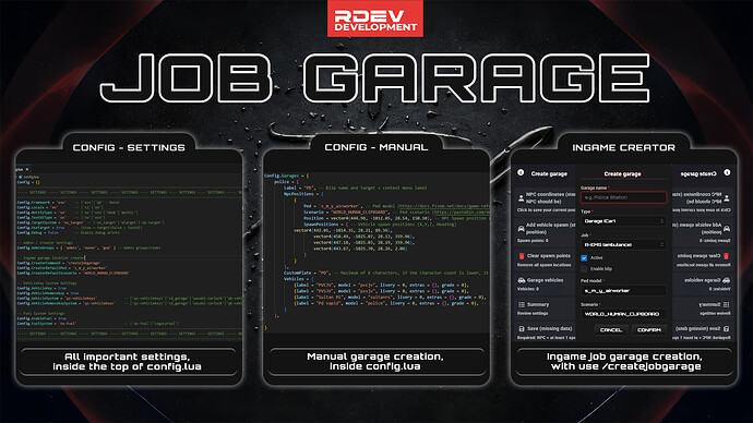 Rdev_jobgarage-config
