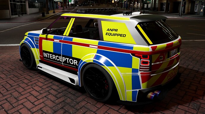 Baller Widebody Police Marked UK thumbnail 9