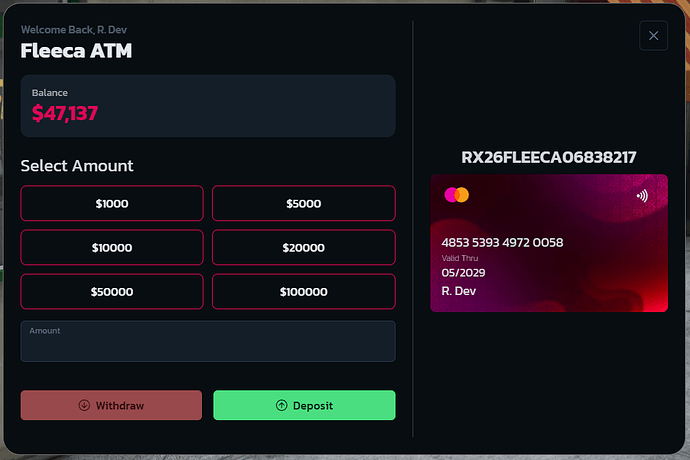 Advanced Banking | Shared & Society Accounts, Savings, Loans, ATM + Robbery & more! thumbnail 3