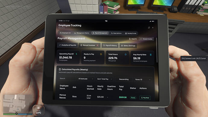 NX | Reimagining Bossmenus & Payroll – Most Advanced Employee Management script in FiveM – nx_employeemanagement thumbnail 4