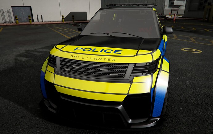 Baller Widebody Police Marked UK thumbnail 2