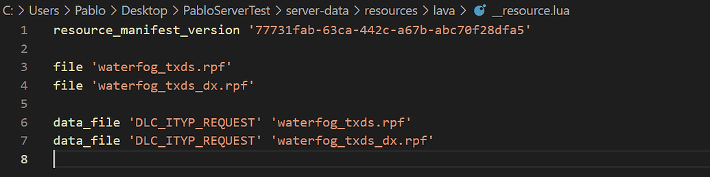 Fixed, thanks! - Discussion - Cfx.re Community