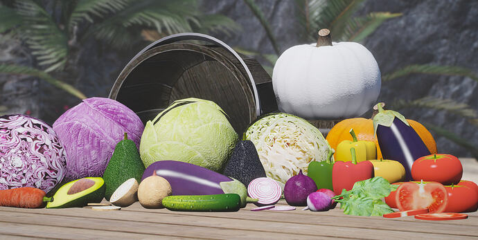 Fresh Harvest Prop Pack 4