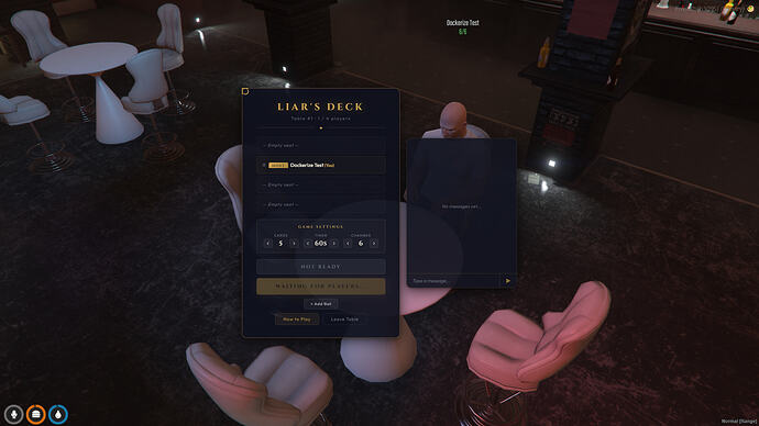 Feron Liar's Deck — Multiplayer Card Game + Russian Roulette for FiveM 2